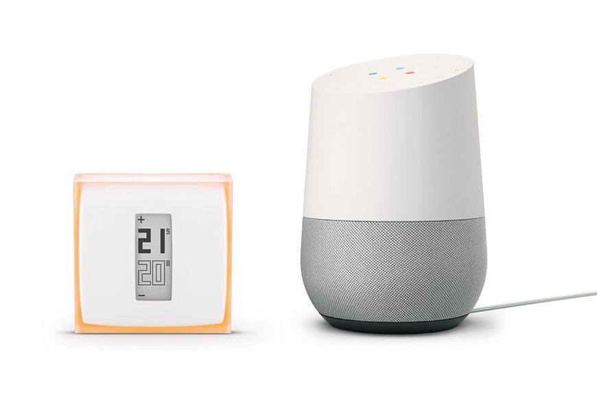 Netatmo's Smart Thermostat integrates with the Google Assistant on Google  Home to enable voice-controlled heating