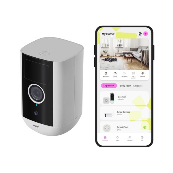 Wireless Security Camera   Phone En