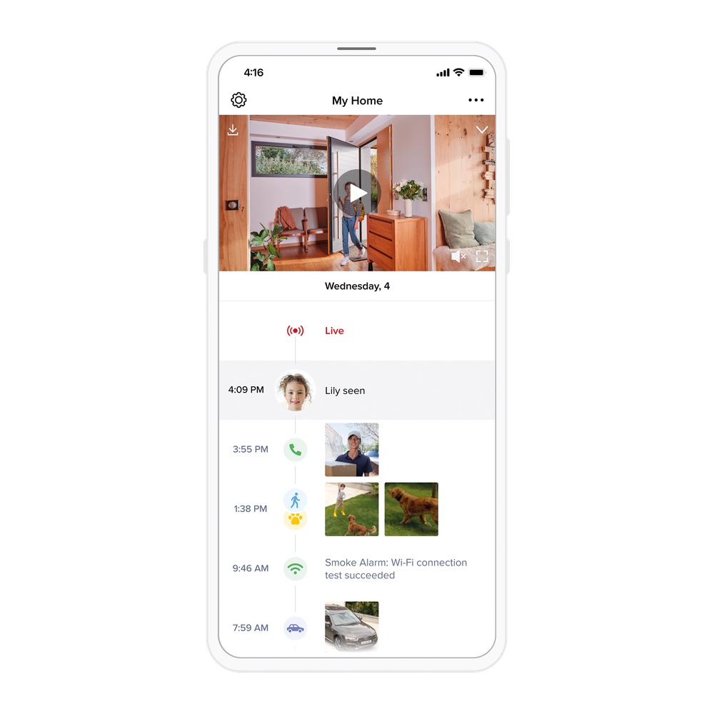 One single app for all your security needs Home + Security